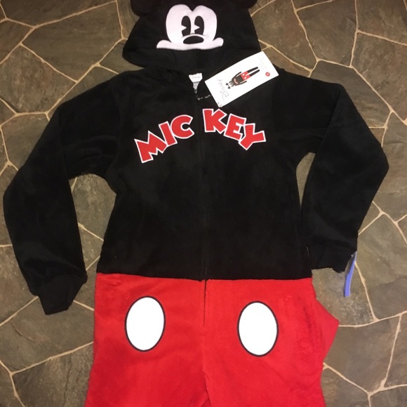 Disney Other - Disney Ladies Mickey Mouse PJs cosplay onesie